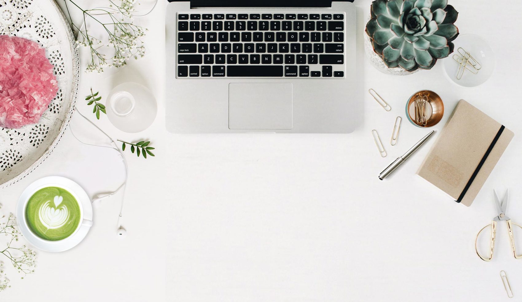 Office FlatLay 1 - Launch and Grow Your Healing Business – Webinar Series
